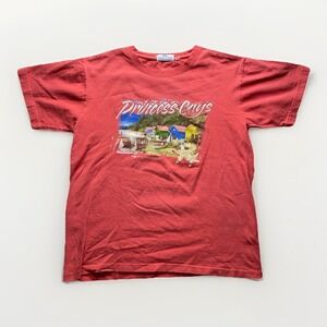 Princess Cruises Coastal T-Shirt Mens S Coral Beach Vacation Graphic Tee Travel